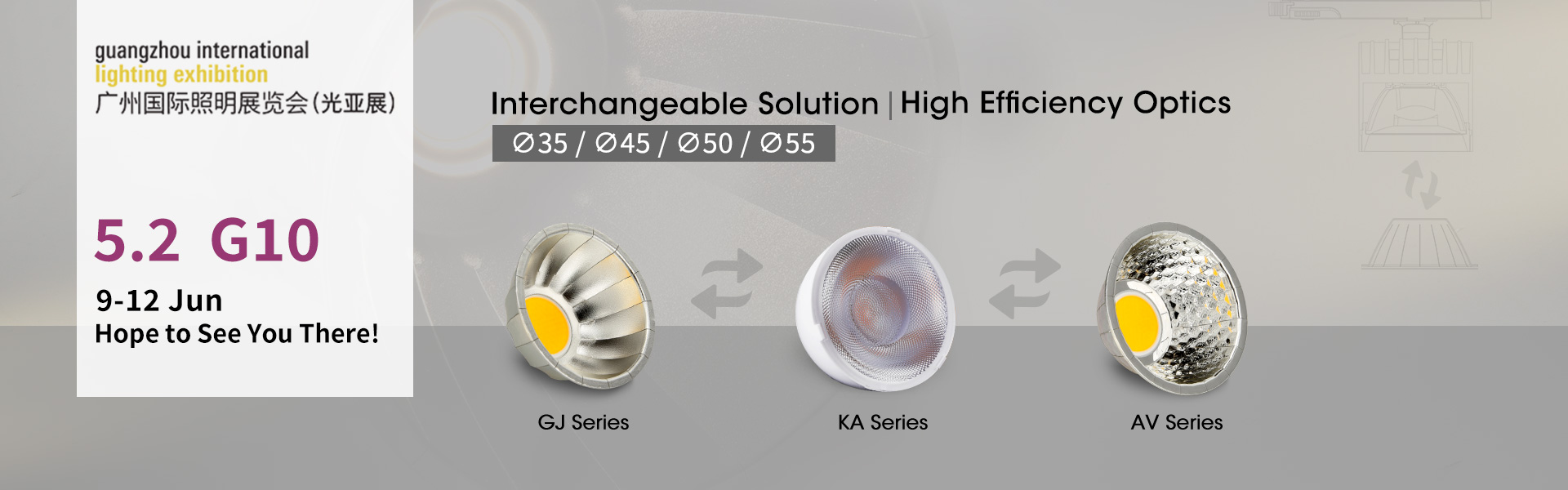 aluminum reflector, plastic reflector, lens