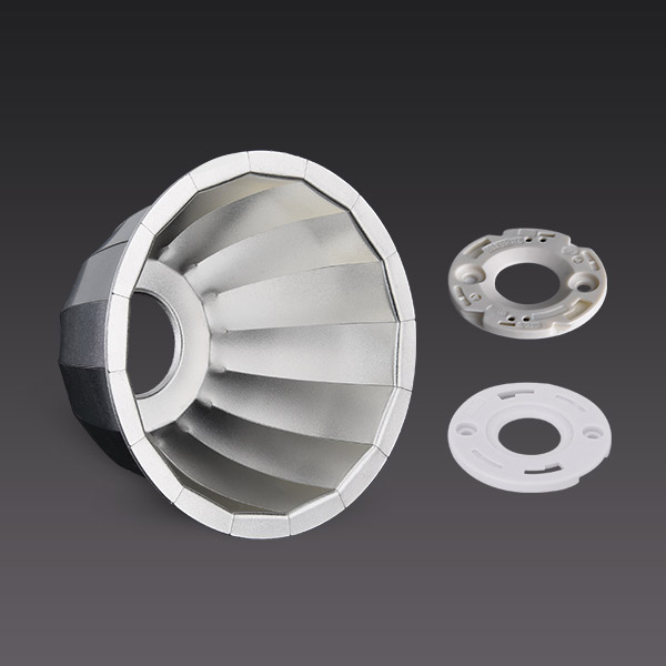 GJ-B Series,lens, reflectors, aluminum reflectors, light reflectors, LED reflectors, LED reflector design, LED spot reflectors
